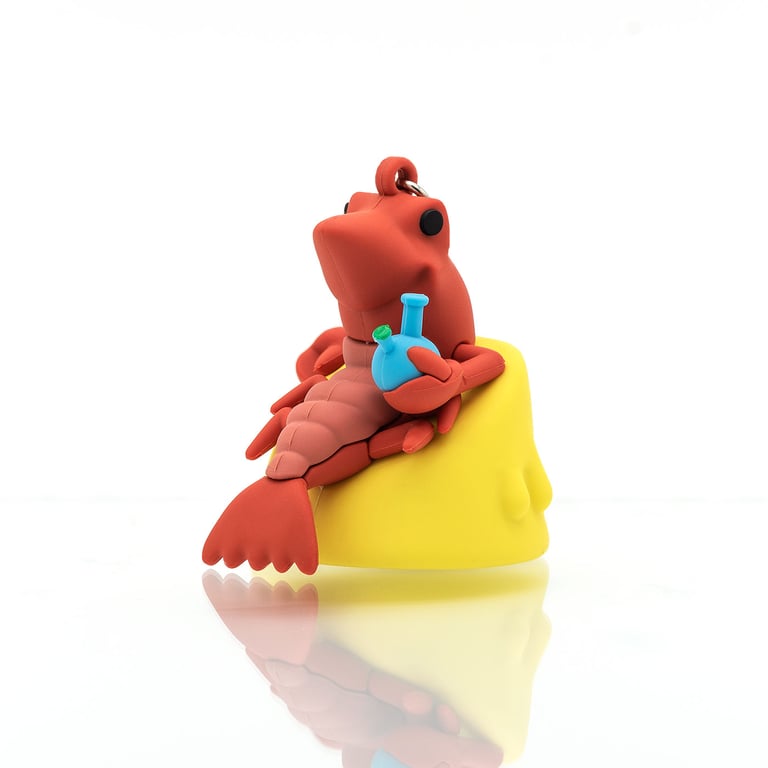 Lobster Butter Keychain