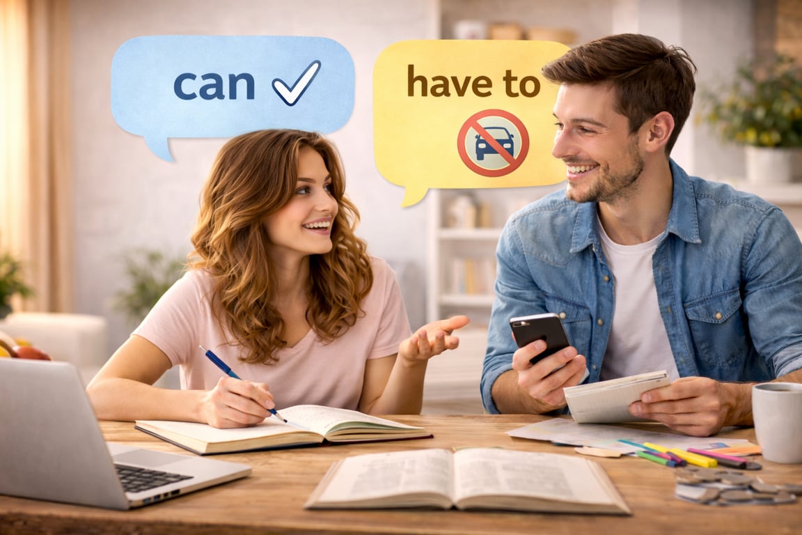 Capa do curso Basic Modals - Can & Have To