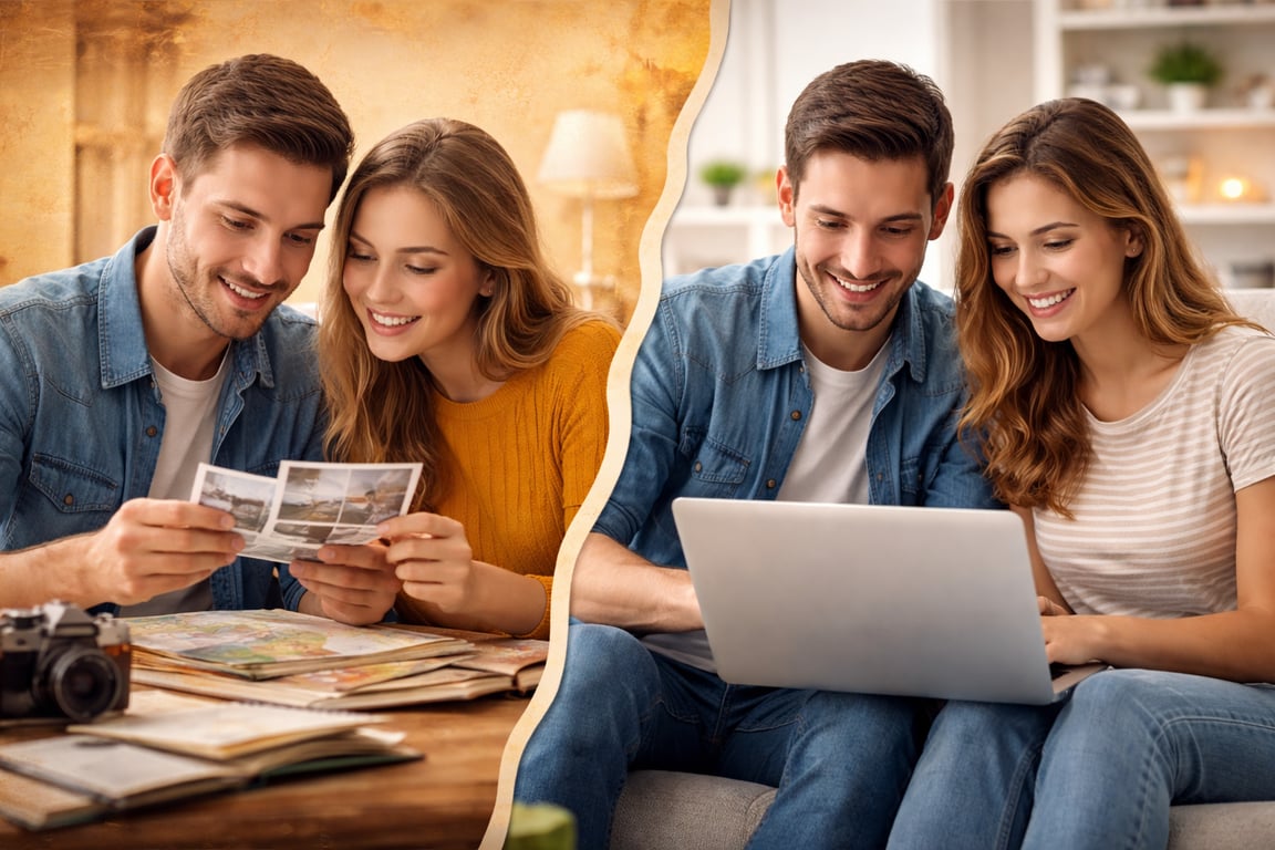 Capa do curso Past vs Present