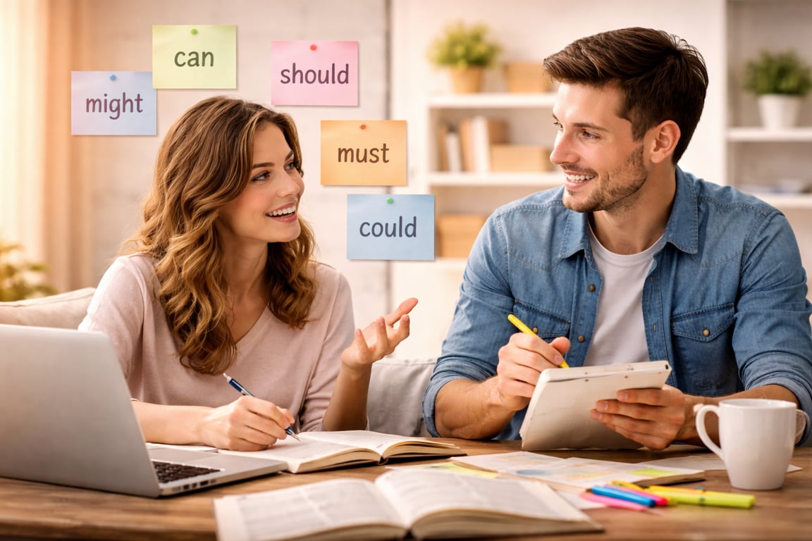 Capa do curso Modal Verbs Expanded