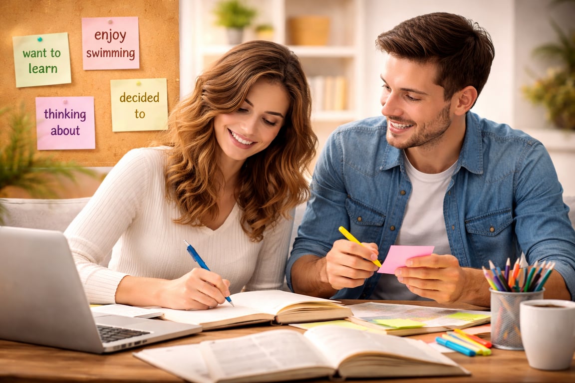 Capa do curso Gerund and Infinitive