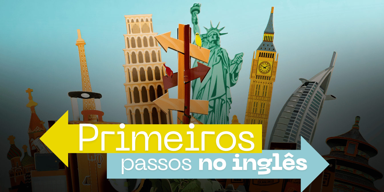 Capa do curso Primeiros passos no inglês
