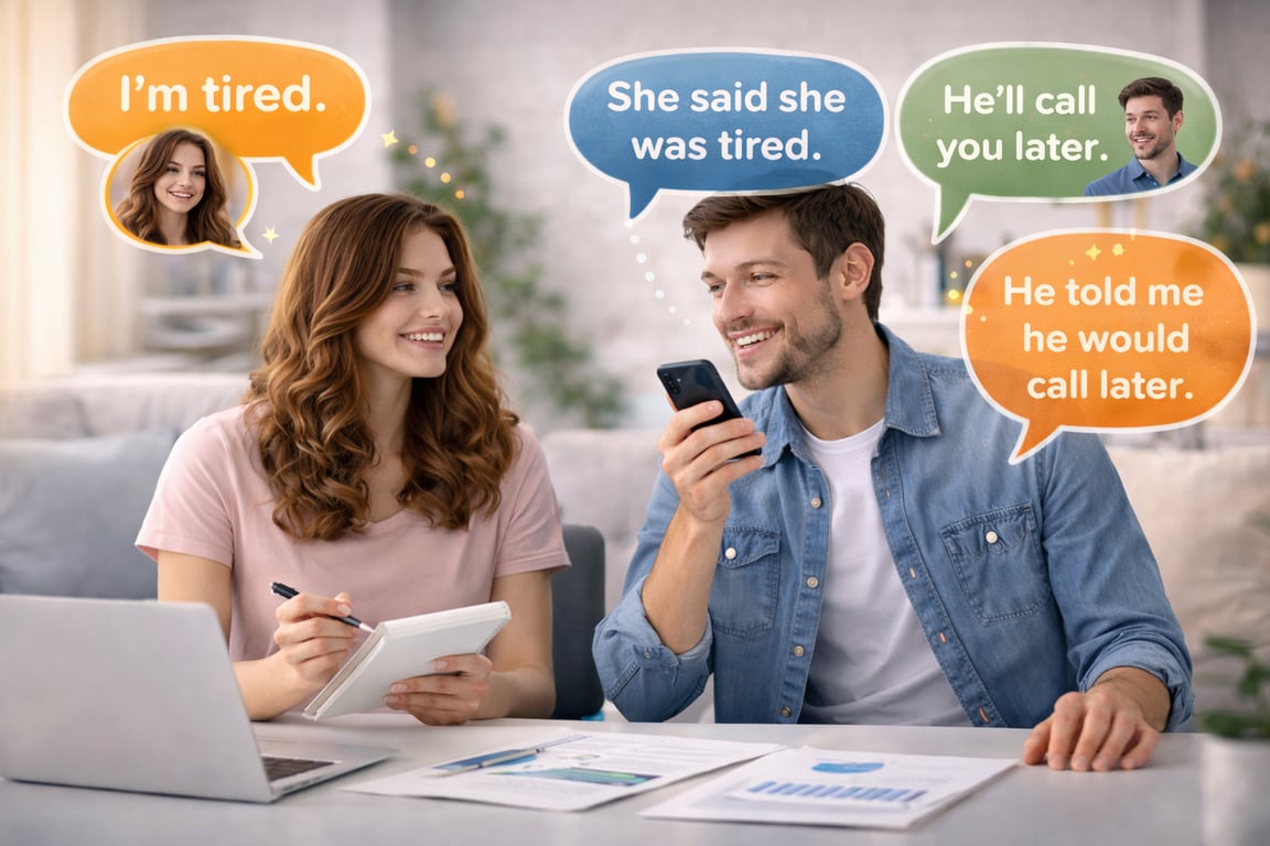 Capa do curso Reported Speech Complete