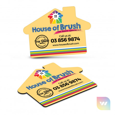 112307 - Fridge Magnet 70 x 50mm - House Shape