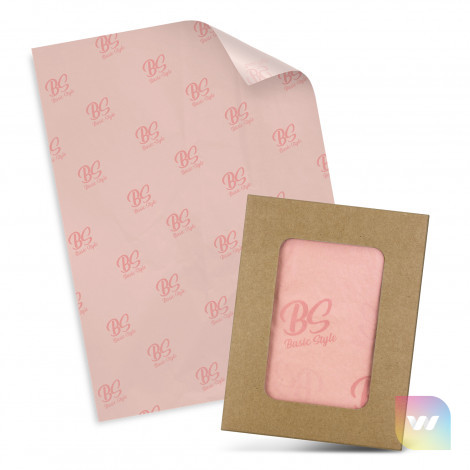 127813 - Custom Tissue Paper with Envelope - Colour