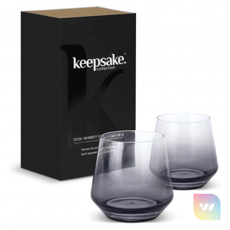 126082 - Keepsake Dusk Whiskey Glass - Set of 2