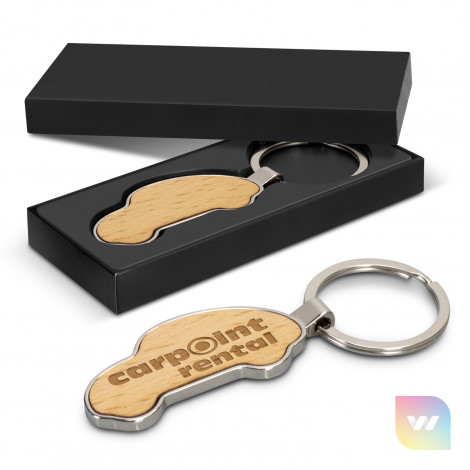 123016 - Santo Car Shaped Key Ring