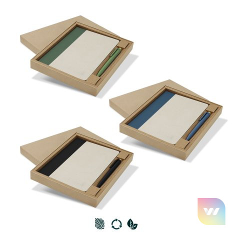 129677 - Paulo Notebook and Pen Gift Set