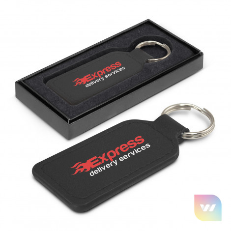 116757 - Prince Leather Key Ring - Rectangle