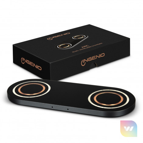 127074 - INGENIO Arc Dual Wireless Charger