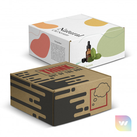 127040 - Die Cut Box with Locking Lid - 225x225x113mm