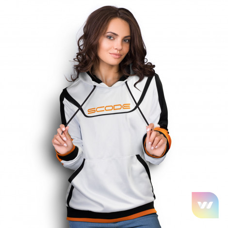 121184 - Custom Womens Sports Hoodie