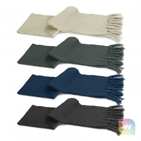 113612 - Nebraska Cable Knit Scarf