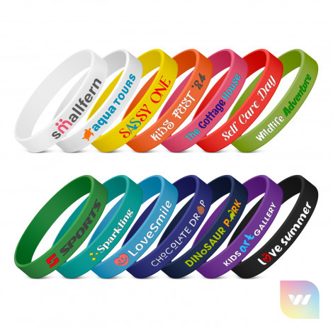 127587 - Kids Silicone Wrist Band - Debossed