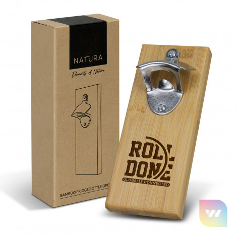 124702 - NATURA Bamboo Fridge Bottle Opener
