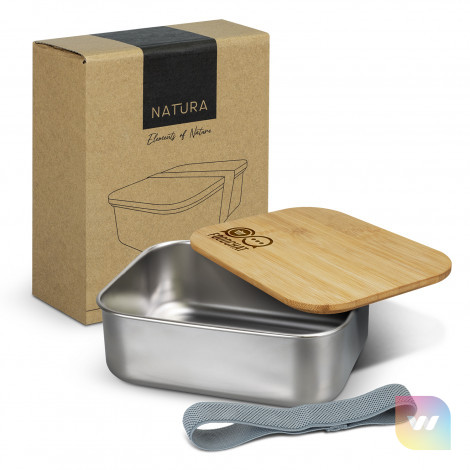 124137 - NATURA Stainless Steel Lunch Box