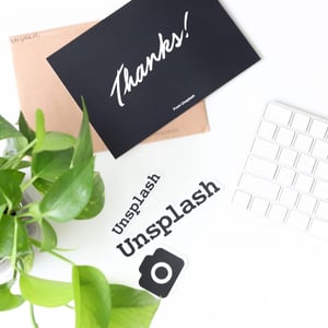customised stickers black white