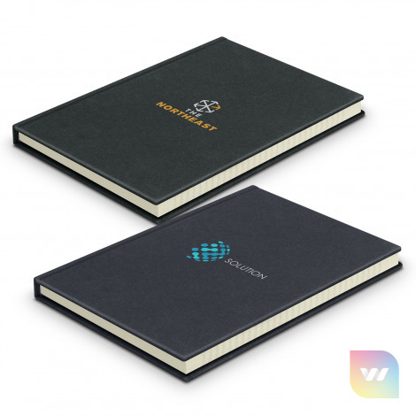 123146 - Recycled Cotton Hard Cover Notebook