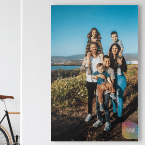 family canvas print