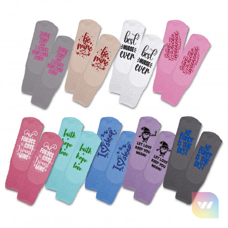 128838 - Fluffy Grip Socks