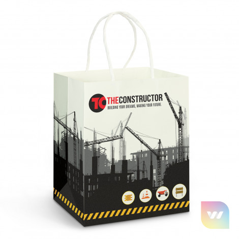 116935 - Medium Paper Carry Bag - Full Colour