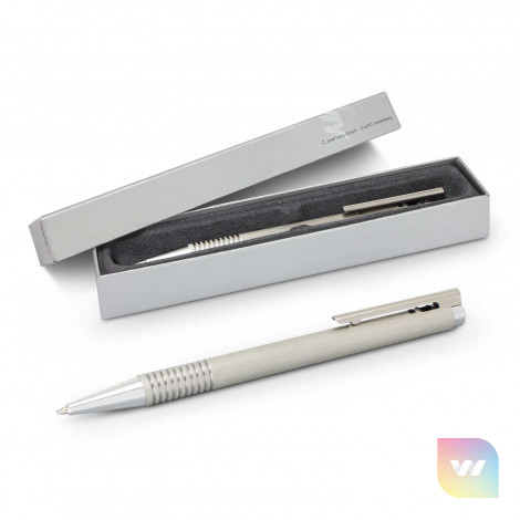 113795 - LAMY Logo Pen - Brushed Steel