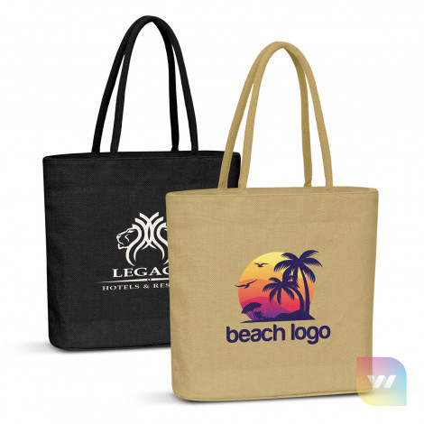 108035 - Carrera Jute Tote Bag