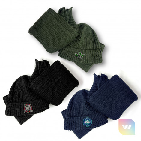 126543 - Denali Scarf and Beanie Set