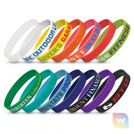 112805 - Silicone Wrist Band - Debossed