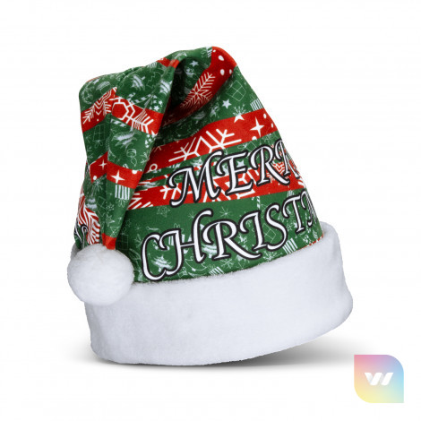 127392 - Full Colour Santa Hat