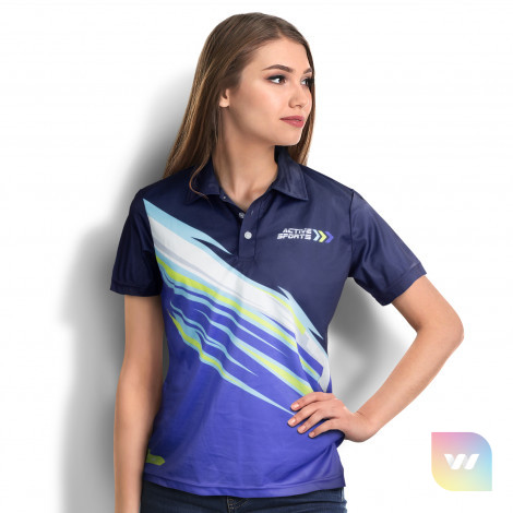 121180 - Custom Womens Sports Polo