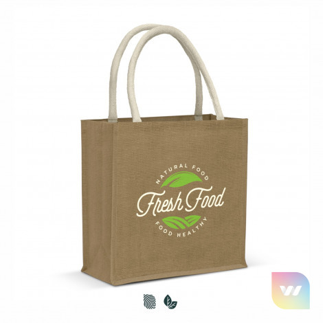 123580 - Monza Starch Jute Tote Bag