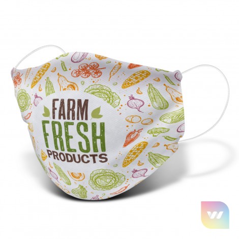 200329 - Reusable Face Mask Full Colour - Large