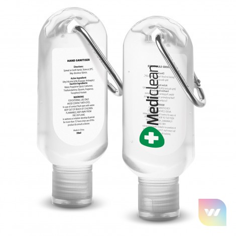 200324 - Carabiner Hand Sanitiser 55ml
