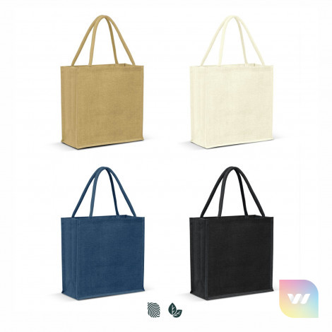 115324 - Monza Jute Tote Bag - Colour Match