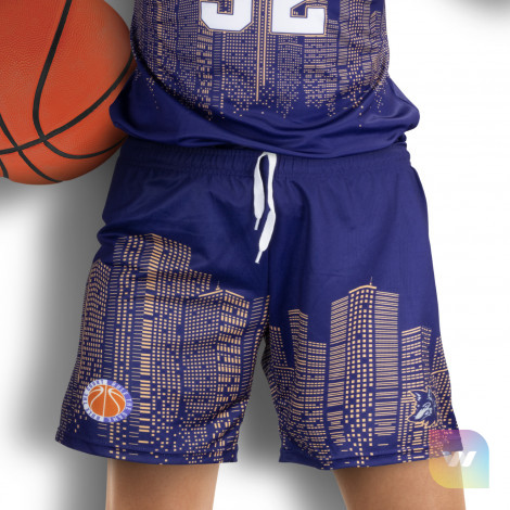 123349 - Custom Womens Basketball Shorts