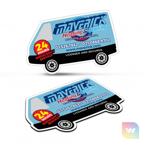 112308 - Fridge Magnet 90 x 55mm - Van Shape