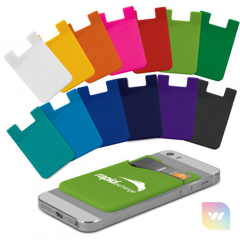 112928 - Silicone Phone Wallet - Indent