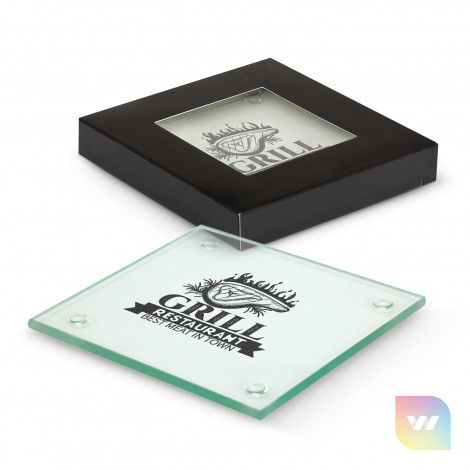 116395 - Venice Glass Coaster - Set of 4 - Square