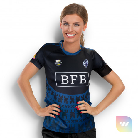 123354 - Custom Womens Performance Rugby T-Shirt