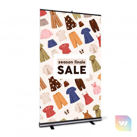 129534 - Pull-Up Banner Stand Wide