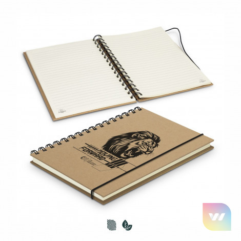 124163 - Sugarcane Paper Spiral Notebook