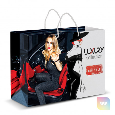 116938 - Extra Large Laminated Paper Carry Bag - Full Colour