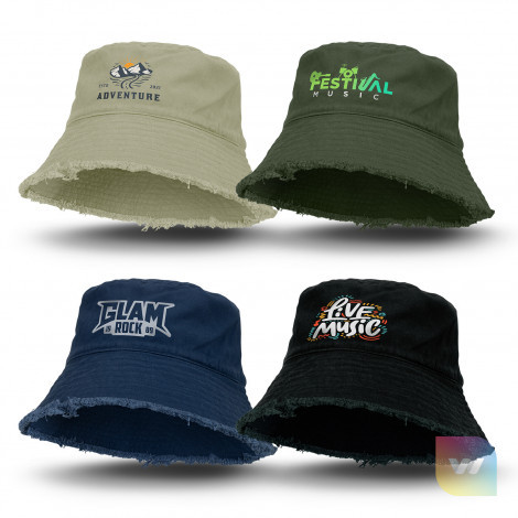 126399 - Raw Edge Bucket Hat