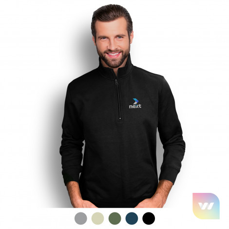 123156 - TRENDSWEAR Camden Unisex Quarter Zip