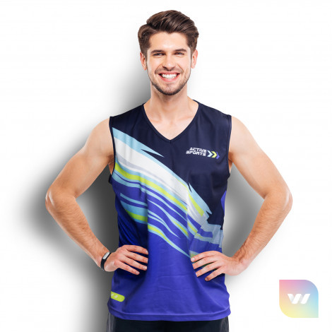 121156 - Custom Mens Performance Singlet