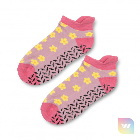 127605 - Nero Ankle Grip Socks