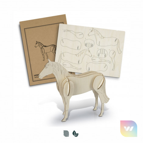 126730 - BRANDCRAFT Horse Wooden Model