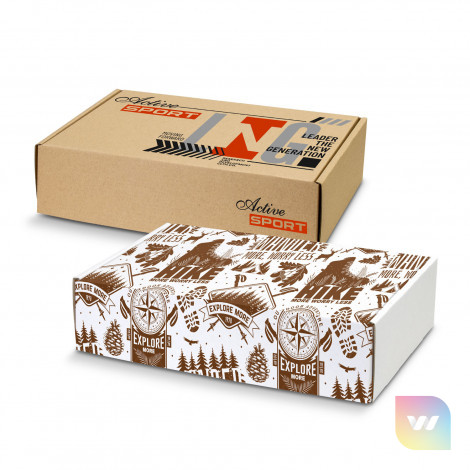 129551 - Die Cut Box with Locking Lid - 300x225x75mm