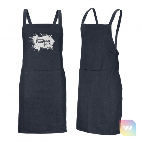 113593 - Carolina Denim Bib Apron